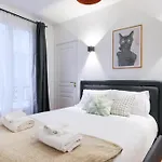 Élégant appartement 1 chambre pour 4 personnes au cœur de Paris, à Bastille